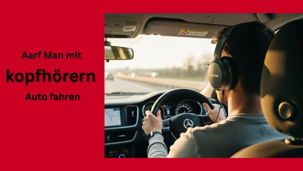 darf man mit kopfhörern auto fahren