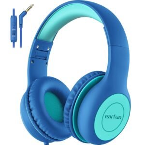 EarFun Kinder Kopfhörer | 85/94dB Limit | Kabel | Gehörschutz | Kids